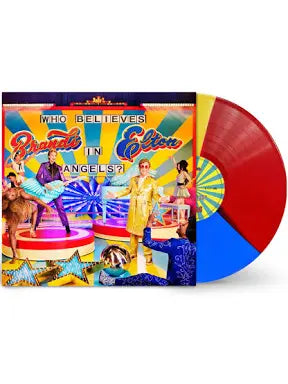 ELTON JOHN & BRANDI CARLILE Who Believes In Angels? - Limited Edition Tri-Coloured Vinyl LP - Album