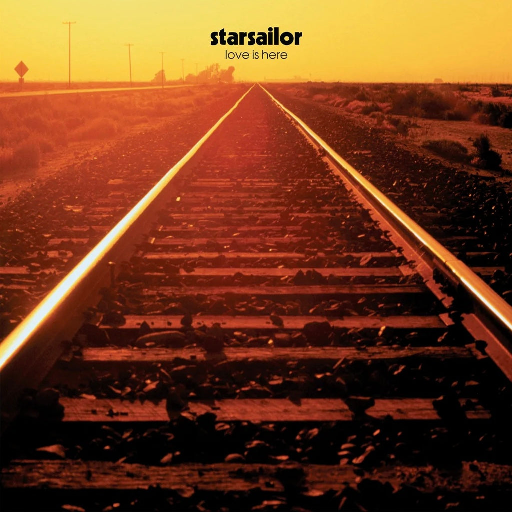 STARSAILOR Love Is Here (25th Anniversary) - Transparent Orange Vinyl LP - Album