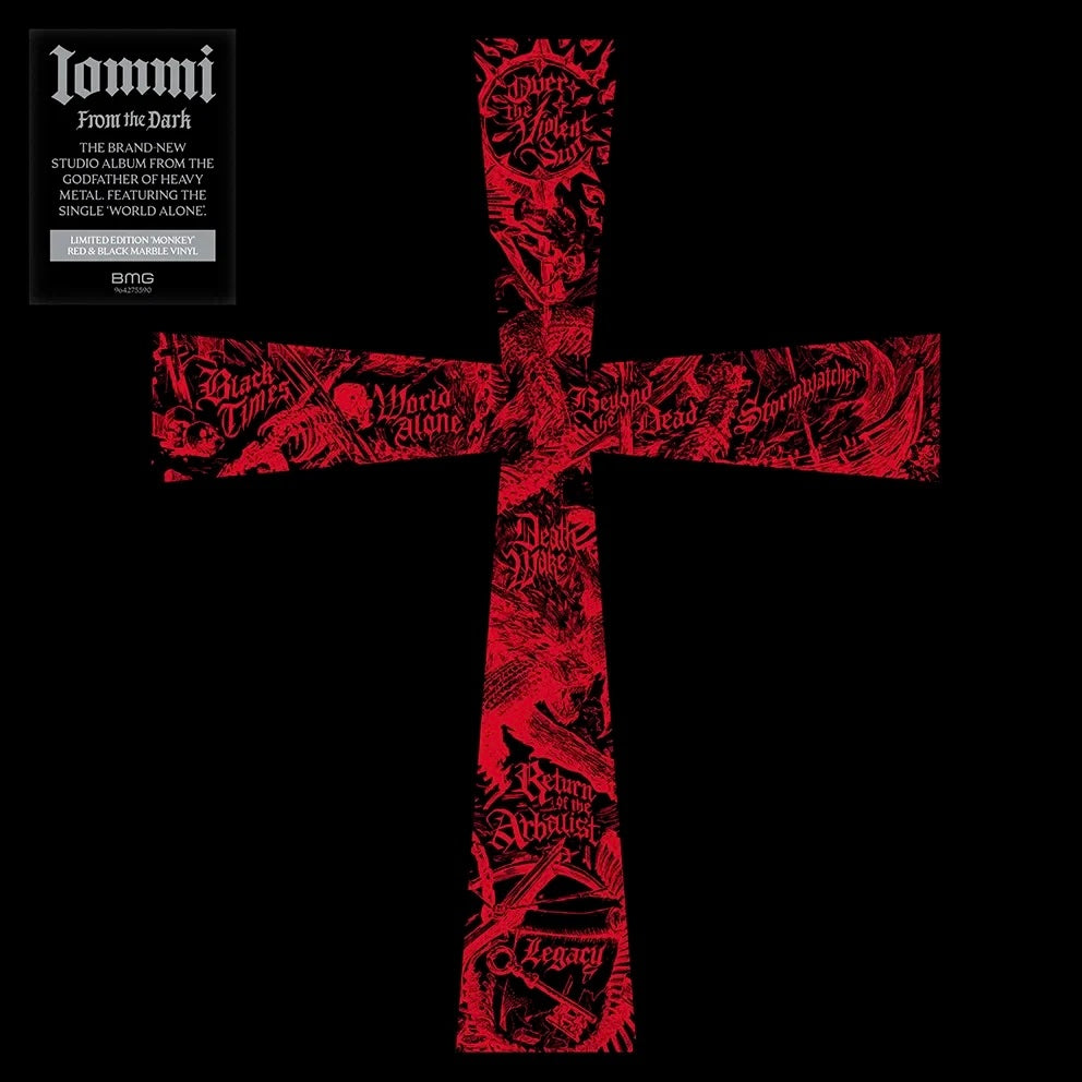IOMMI From The Dark - Limited Edition “Monkey” Red Black Marble Vinyl 2LP - Album