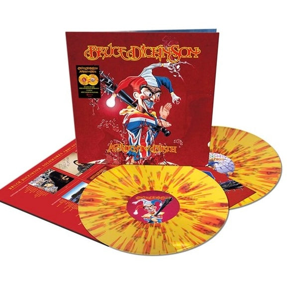 BRUCE DICKINSON Accident Of Birth (National Album Day 2026) - Limited Edition Yellow Red Splatter Vinyl 2LP - Album