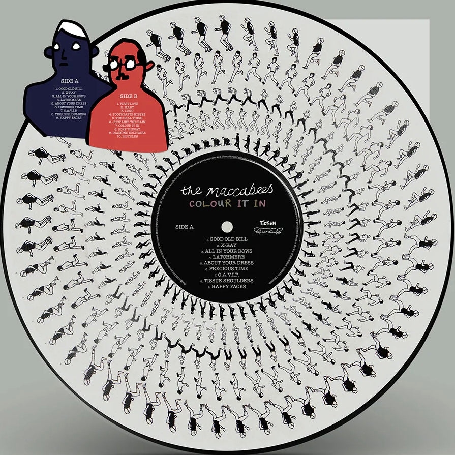 THE MACCABEES Colour It In - Limited Edition Picture Disc Zoetrope Vinyl LP - Album