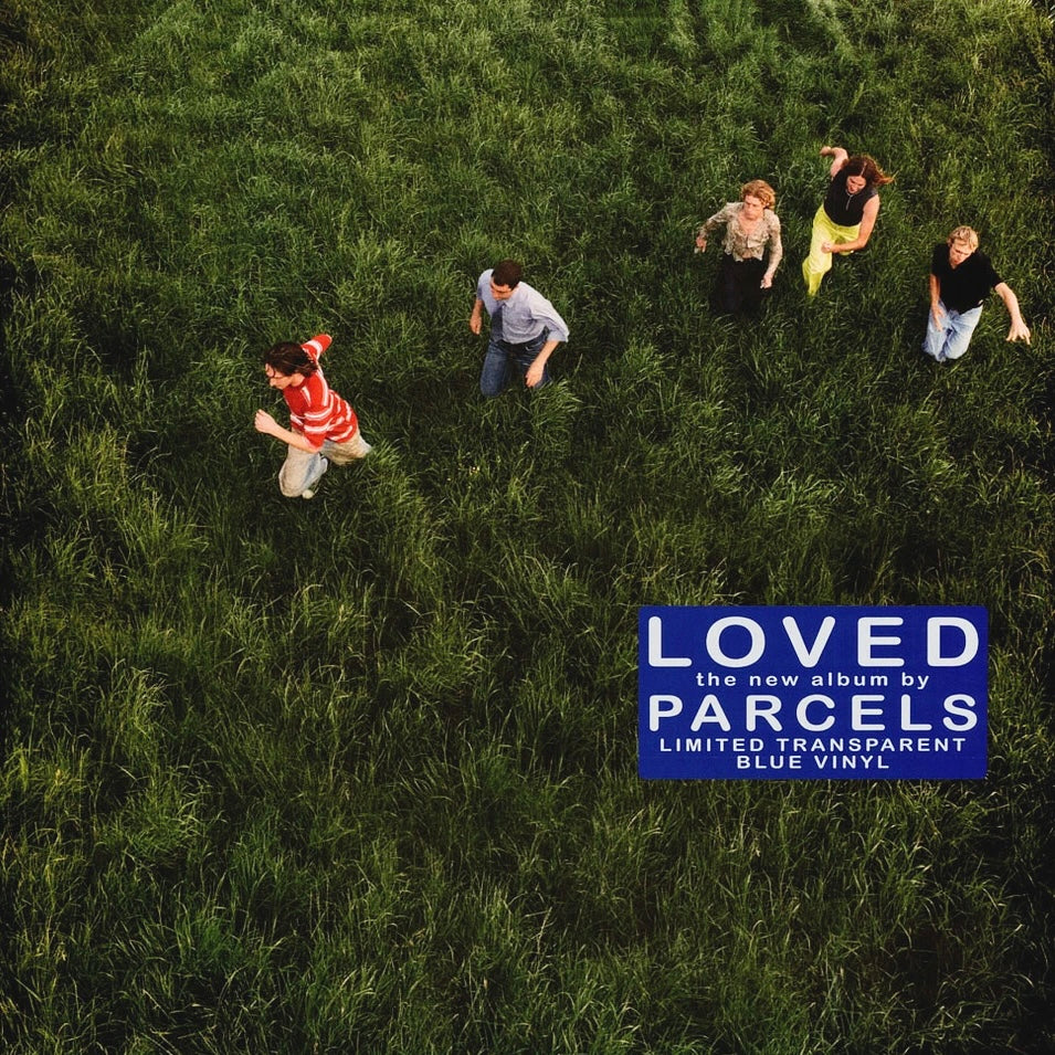 PARCELS Loved - Limited Edition Transparent Blue Vinyl LP - Album