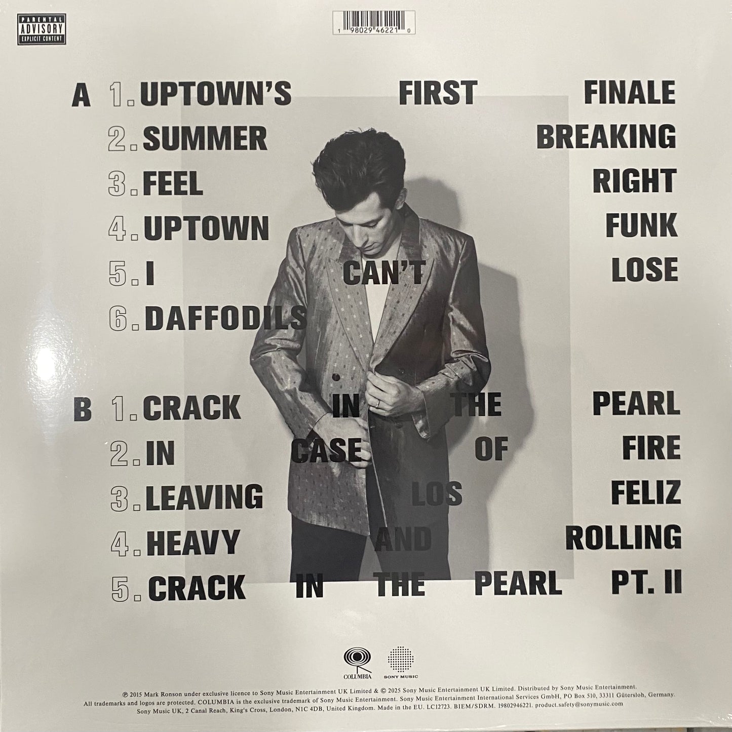 MARK RONSON Uptown Special - Vinyl LP - Album