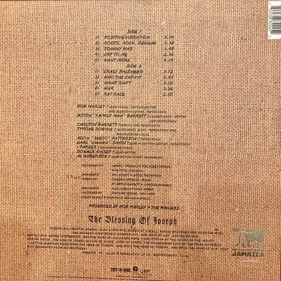 BOB MARLEY AND THE WAILERS Rastaman Vibration - Limited Edition Numbered Reissue Vinyl LP - Album