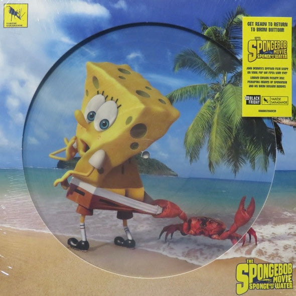 JOHN DEBNEY The Spongebob Movie: Sponge Out Of Water (Music From The Motion Picture) (Record Store Day Black Friday 2025) - Limited Edition Picture Disc Vinyl LP - Album