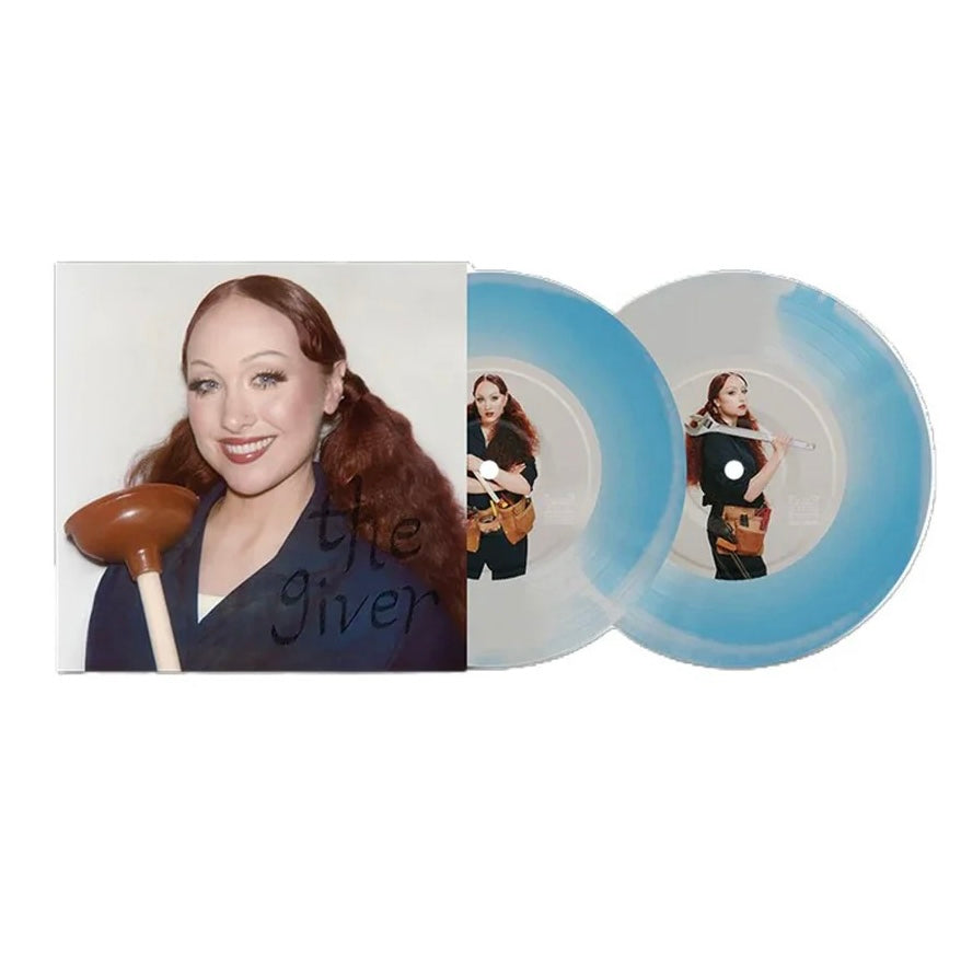 CHAPPELL ROAN The Giver (Plumber Cover) - Blue Swirl Vinyl 7” Single