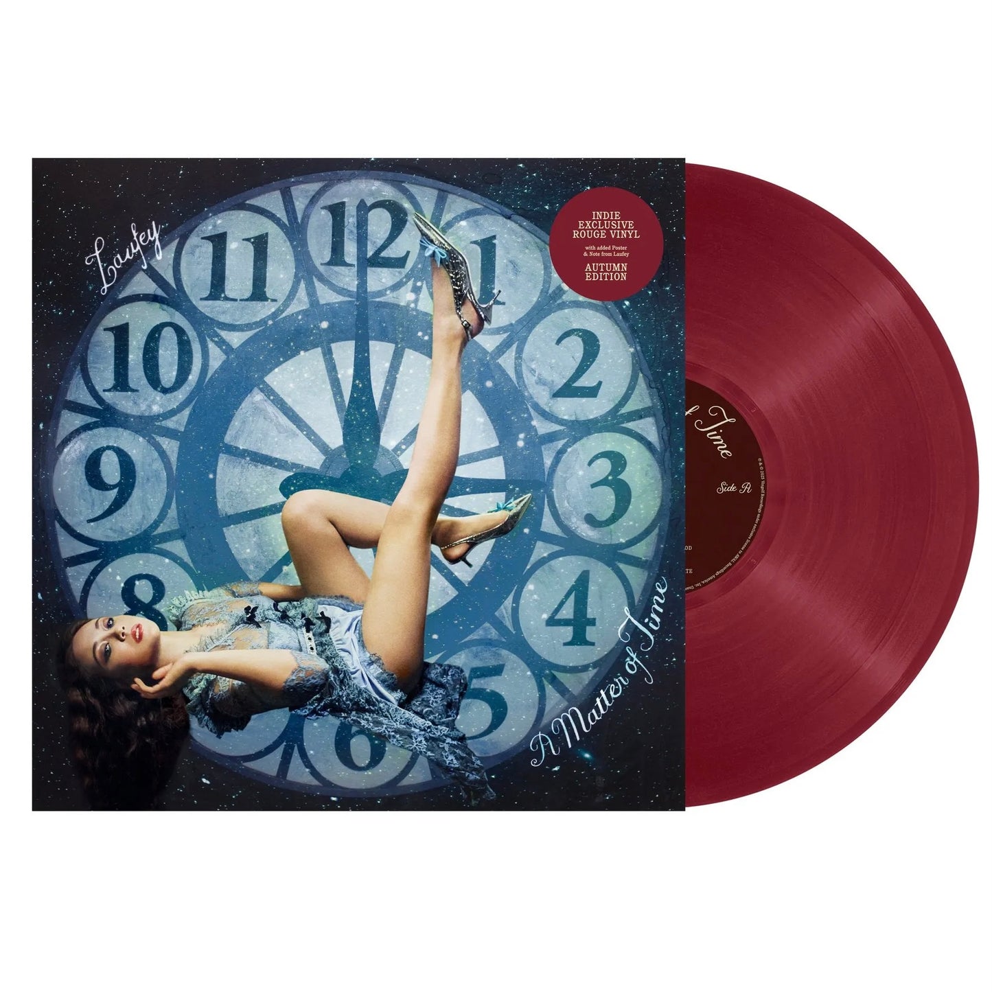 LAUFEY A Matter Of Time - Indies Exclusive Rouge Autumn Edition Vinyl LP - Album
