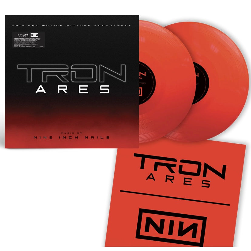 NINE INCH NAILS Tron: Ares (Original Motion Picture Soundtrack) - Translucent Red Vinyl 2xLP - Album