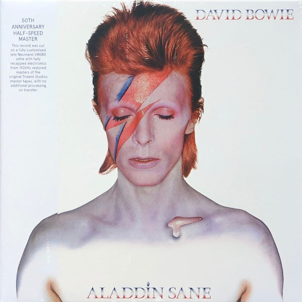 DAVID BOWIE Aladdin Sane - 50th Anniversary Half Speed Master Vinyl LP - Album