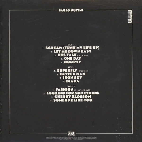 PAOLO NUTINI Caustic Love - Vinyl 2LP - Album