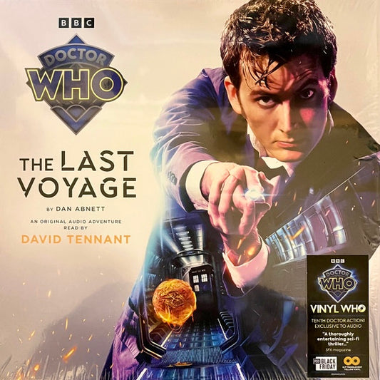 DOCTOR WHO The Last Voyage: Audio Adventure Read By David Tennant (Record Store Day Black Friday 2025) - Translucent Yellow Vinyl 2xLP - Album