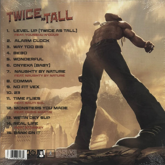 BURNA BOY Twice As Tall - Special Edition Clear Vinyl 2LP - Album