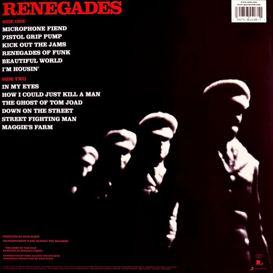RAGE AGAINST THE MACHINE Renegades - Vinyl LP - Album