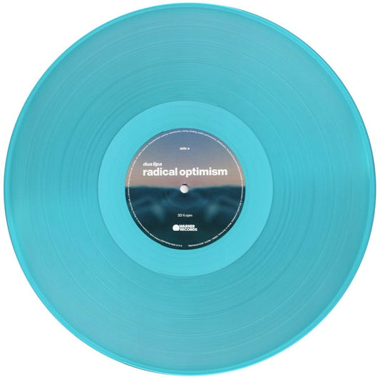 DUA LIPA Radical Optimism - Curaçao Blue Vinyl LP