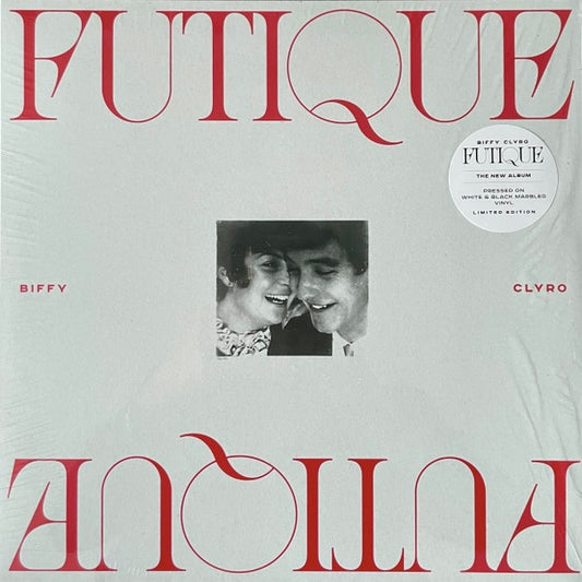 BIFFY CLYRO Futique - Limited Edition White And Black Marbled Vinyl LP - Album