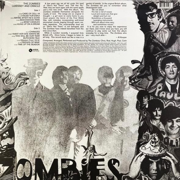 THE ZOMBIES Odessey And Oracle - Vinyl LP - Album
