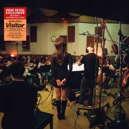 SIENNA SPIRO Visitor - Indies Exclusive Red Vinyl LP With Alt Cover - Album