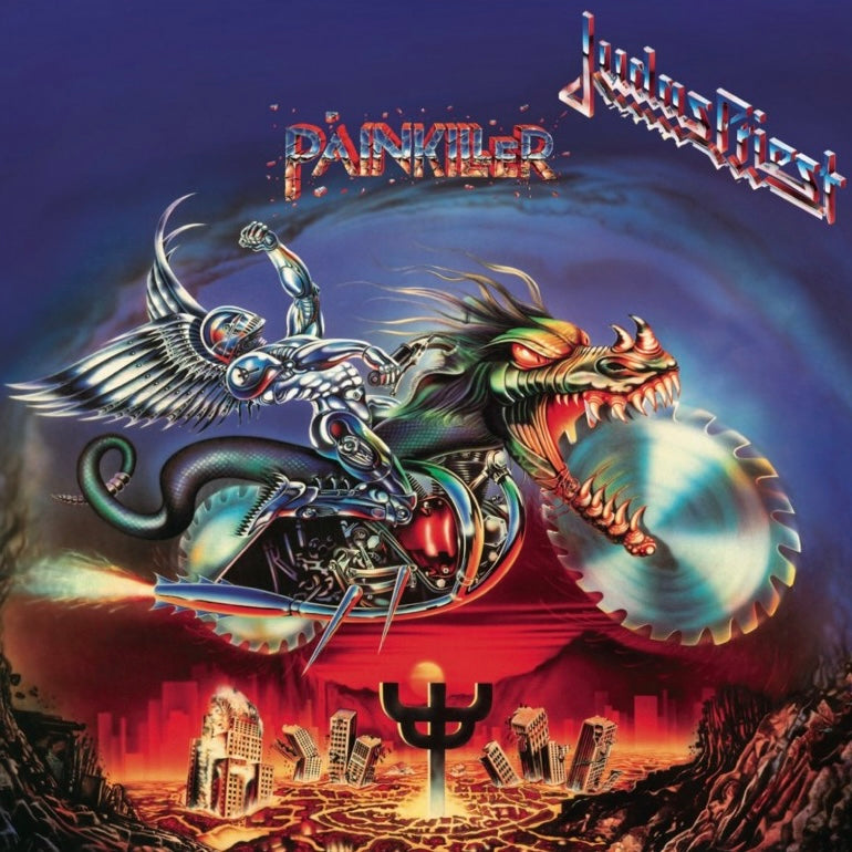 JUDAS PRIEST Painkiller (National Album Day 2025) - 35th Anniversary Blue Marble Vinyl LP - Album