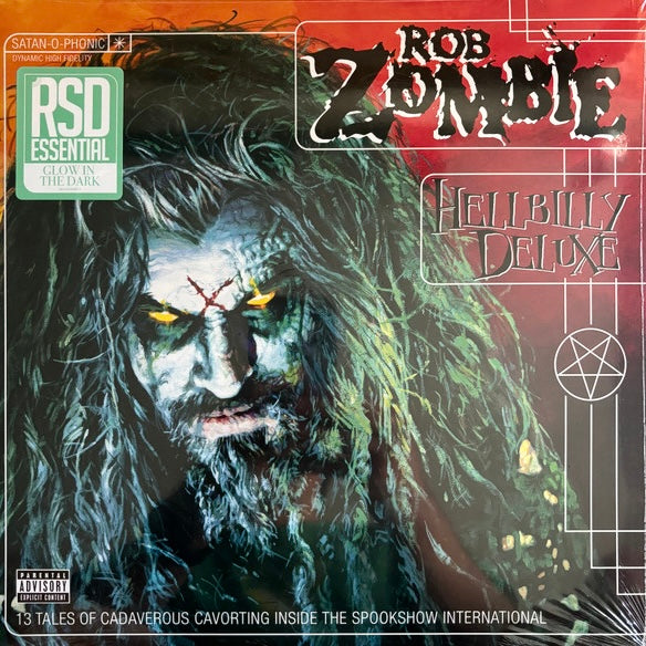 ROB ZOMBIE Hellbilly Deluxe - Glow In The Dark Vinyl LP - Album