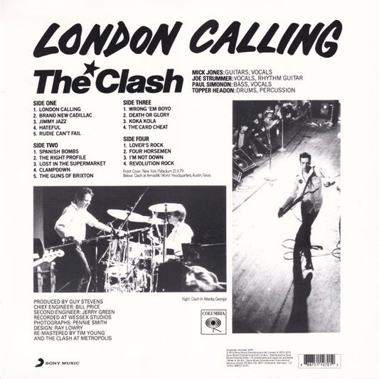 THE CLASH London Calling - 180G Vinyl 2xLP - Album