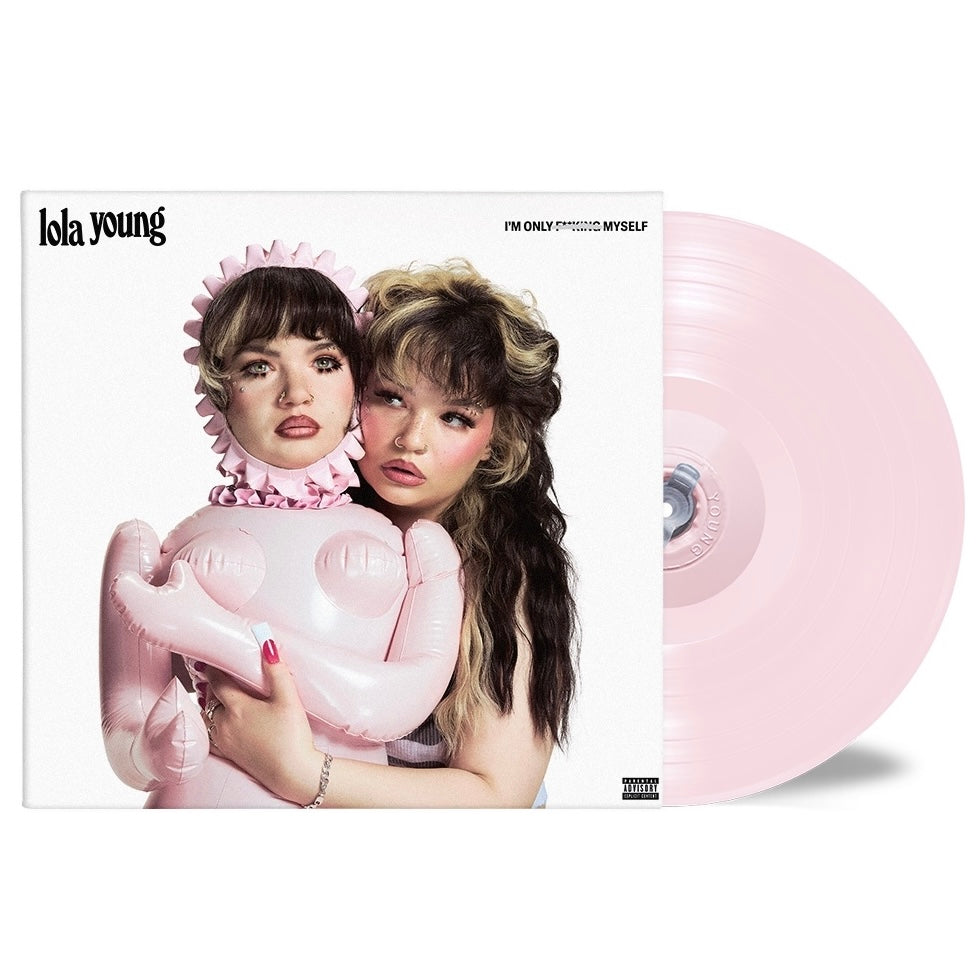 LOLA YOUNG I’m Only F**king Myself - Basic B*tch Edition Nude Pink Vinyl LP - Album