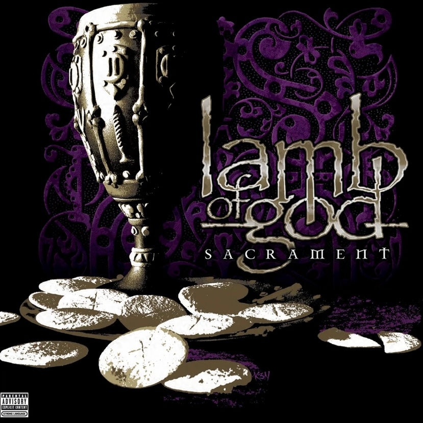 LAMB OF GOD Sacrament - “Blackened Purple” Coloured Vinyl LP - Album