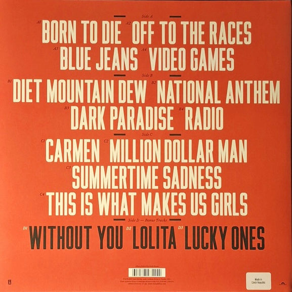 LANA DEL REY Born To Die - Vinyl 2LP - Album