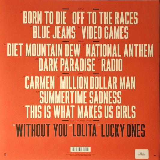 LANA DEL REY Born To Die - Vinyl 2LP - Album