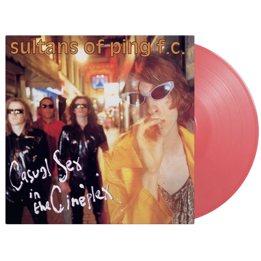 SULTANS OF PING F.C. Casual Sex In The Cineplex - Limited Edition Numbered Pink Vinyl LP - Album