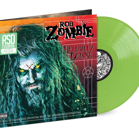 ROB ZOMBIE Hellbilly Deluxe - Glow In The Dark Vinyl LP - Album