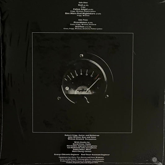 KING CRIMSON Red - 40th Anniversary 200G Vinyl LP - Album