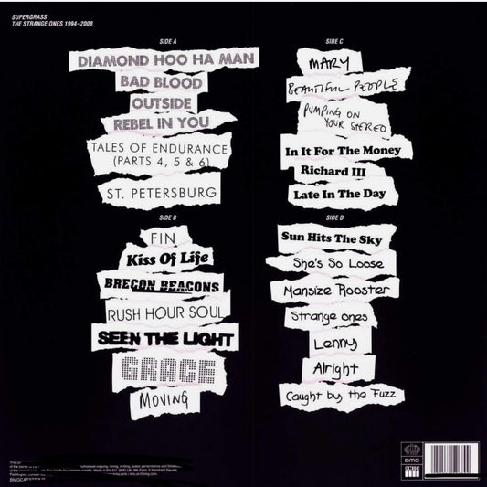 SUPERGRASS The Strange Ones (1994-2008) - Vinyl 2xLP - Compilation