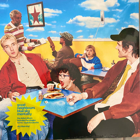 GOOD NEIGHBOURS Blue Sky Mentality - Sky Blue Vinyl LP - Album