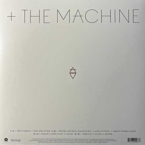 FLORENCE AND THE MACHINE How Big, How Blue, How Beautiful - Limited Edition 10th Anniversary Blue Marble Vinyl 2xLP - Album