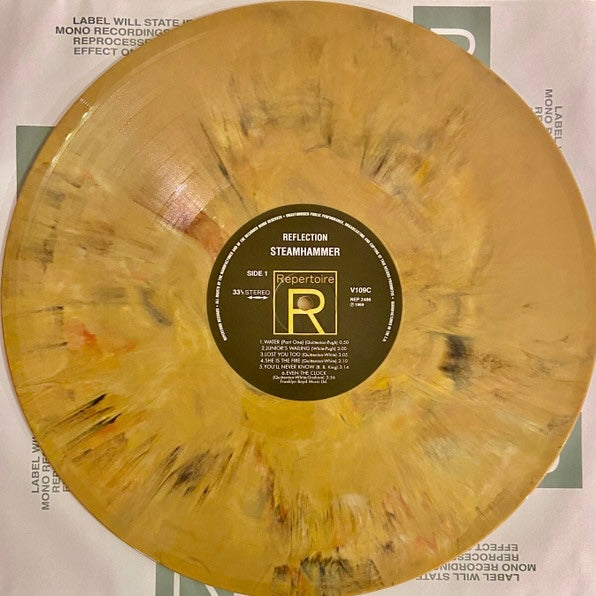 STEAMHAMMER Reflection - 180G Yellow Marble Vinyl LP - Album
