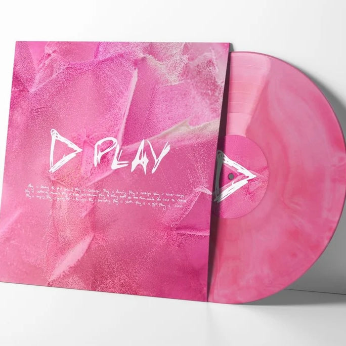ED SHEERAN Play - Indies Exclusive Pink And White Marbled Vinyl LP - Album