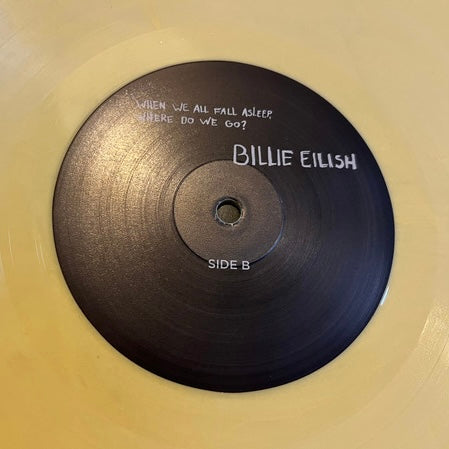BILLIE EILISH When We All Fall Asleep, Where Do We Go? - Yellow Vinyl LP