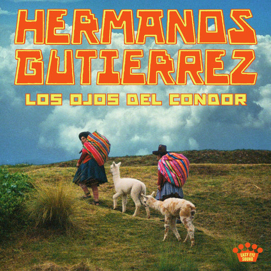 HERMANOS GUTIÉRREZ Los Ojos Del Condor - Indies Exclusive “Solar Flare” Yellow And Red Marble Vinyl LP - Album