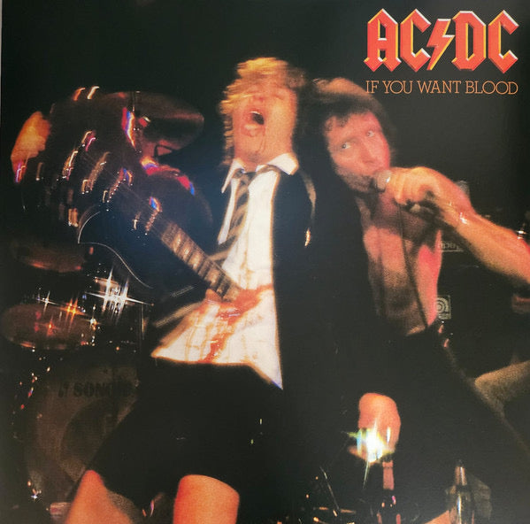 AC/DC If You Want Blood - 50th Anniversary Special Edition Gold Vinyl LP - Album