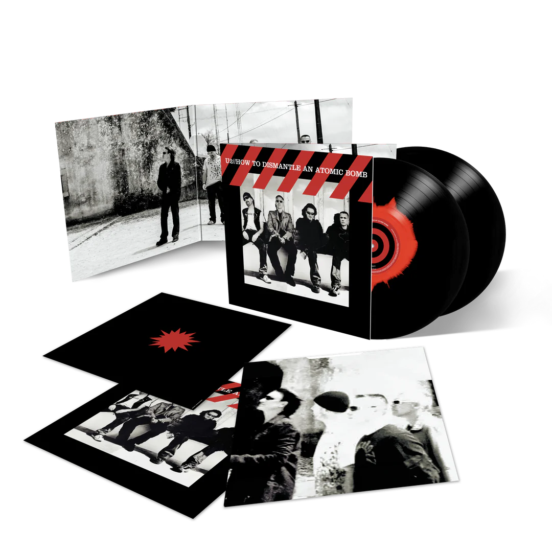 U2 How To Dismantle An Atomic Bomb (20th Anniversary) - 2 x Exclusive Black & Red Ink Spot Vinyl LP - Album
