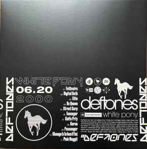 DEFTONES White Pony (20th Anniversary Edition) - 2 × Vinyl, LP, Album, Reissue 2 × Vinyl, LP, Album, Etched Box Set, Limited Edition, With Exclusive Lithograph