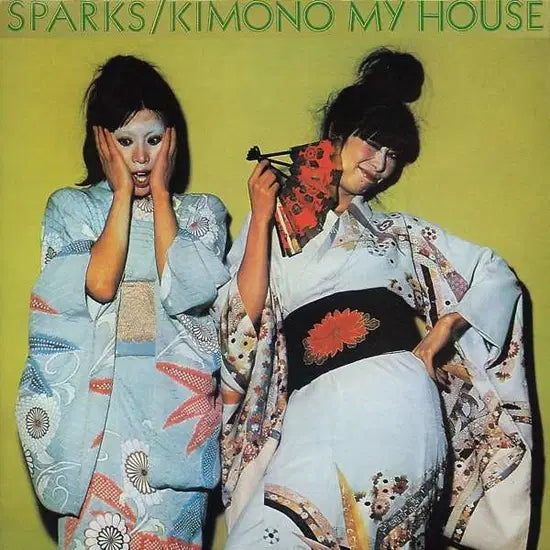SPARKS Kimono My House - Caramel Apple Green Vinyl LP - Album