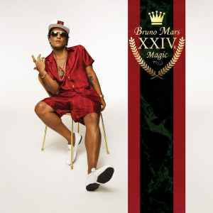 BRUNO MARS XXIVK Magic - Limited Edition Crystal Clear Vinyl LP - Album