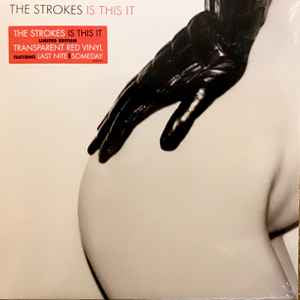 THE STROKES Is This It - Limited Edition Transparent Red Vinyl LP - Album