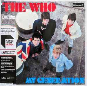 THE WHO My Generation - Limited Edition Half Speed Master Vinyl LP - Album