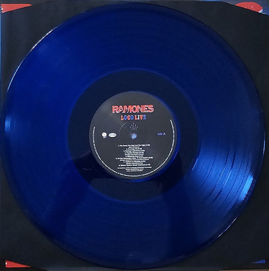 RAMONES Loco Live (Ramones Live in Spain, 1991) - RSD Blue and Red Vinyl 2LP