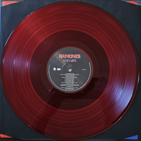 RAMONES Loco Live (Ramones Live in Spain, 1991) - RSD Blue and Red Vinyl 2LP