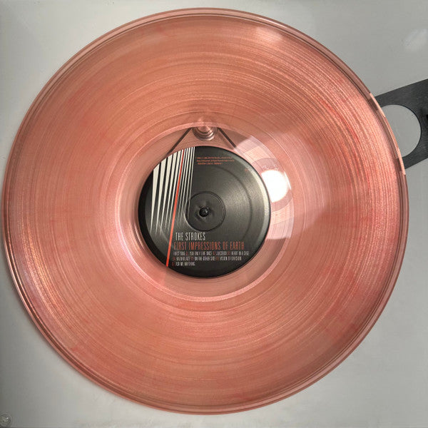 THE STROKES First Impressions Of Earth - Limited Edition Hazy Red Vinyl LP