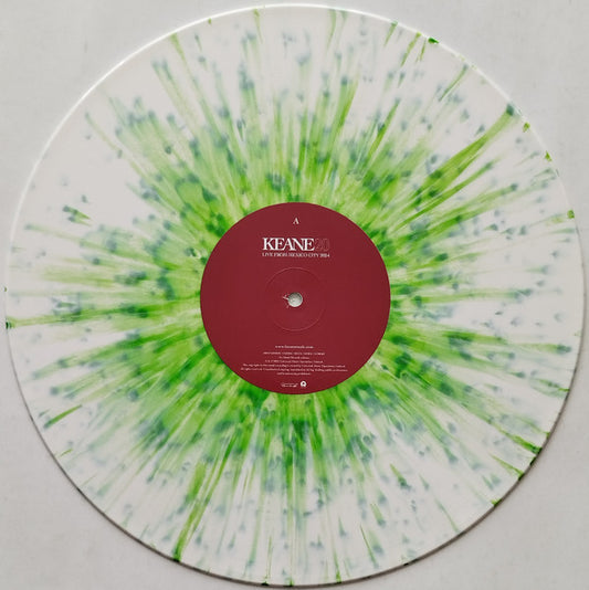 KEANE Live from Mexico City 2024 - RSD Green & White Splatter Vinyl LP