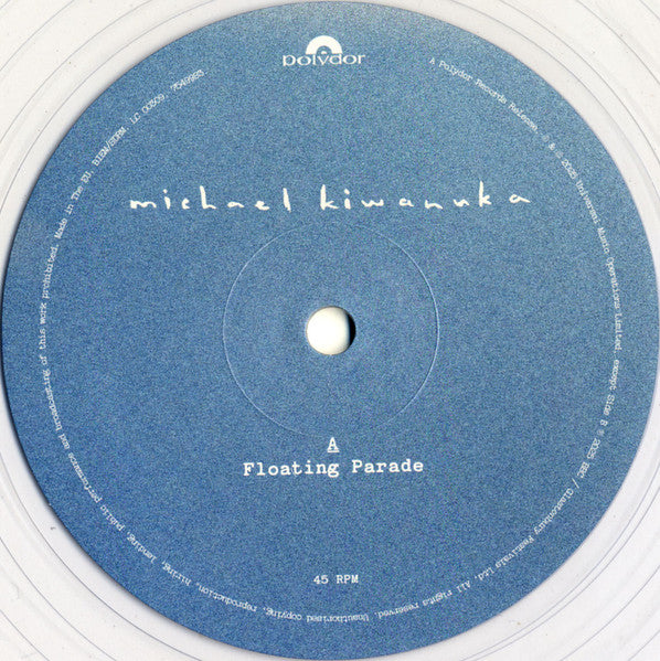 MICHAEL KIWANUKA Floating Parade - RSD Exclusive Transparent Vinyl 10” Single